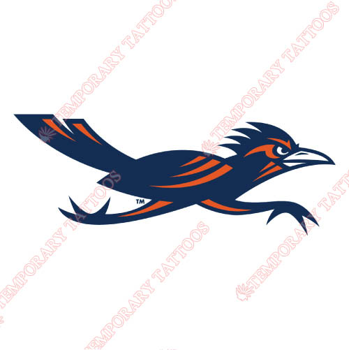 Texas SA Roadrunners Customize Temporary Tattoos Stickers NO.6538